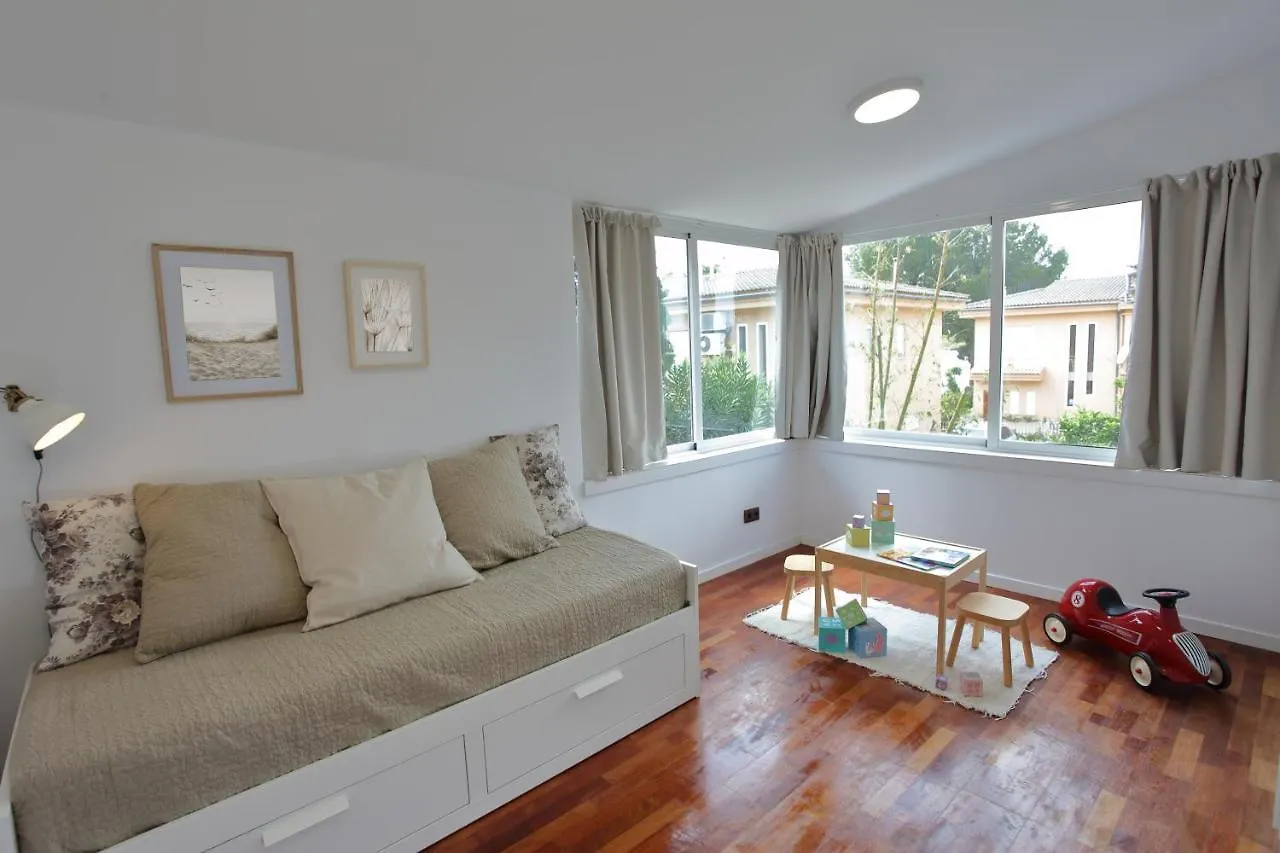 Tropical Garden, Villa With Pool Near The Beach Alcudia  0*, Alcudia (Mallorca) Spain