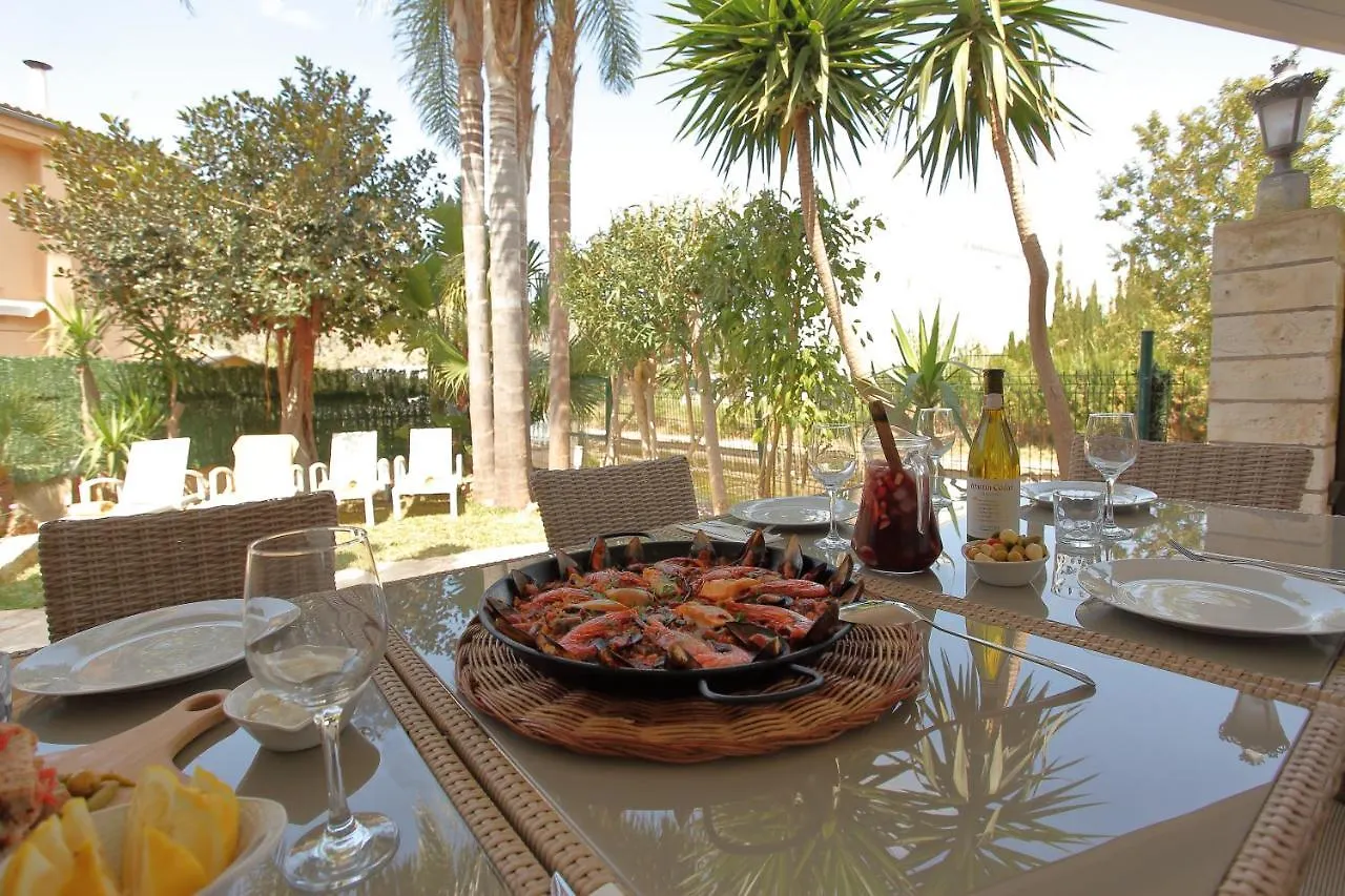 Tropical Garden, Villa With Pool Near The Beach Alcudia