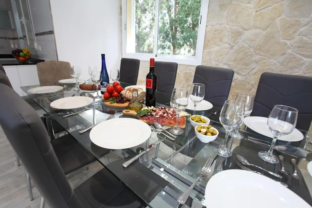 Tropical Garden, Villa With Pool Near The Beach Alcudia  Spain