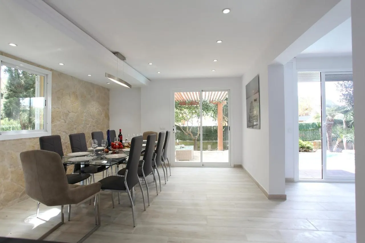 Tropical Garden, Villa With Pool Near The Beach Alcudia  Spain